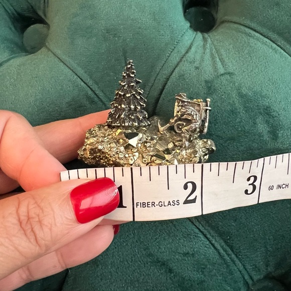 Mini Pyrite Figure of a Montana Miner - Picture 10 of 11